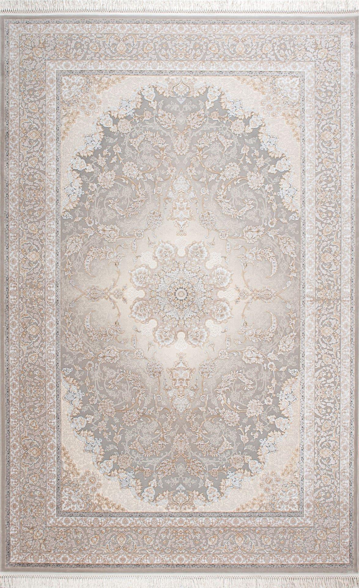 By Özer Halı Gold Kemik Renk Bordürlü Klasik Stil Artemis Halı Palace 05193A Salon Halısı