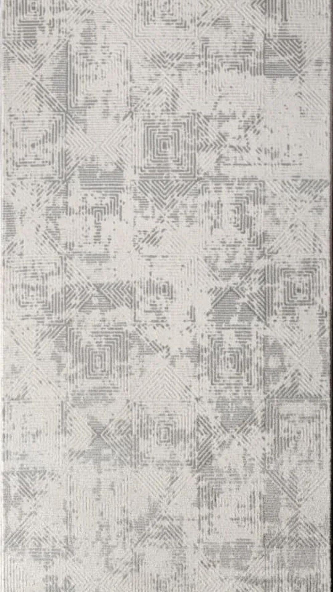 By Özer Halı Gri Renk Modern Stil Armoni Silver Platinum AP00B Salon Halısı