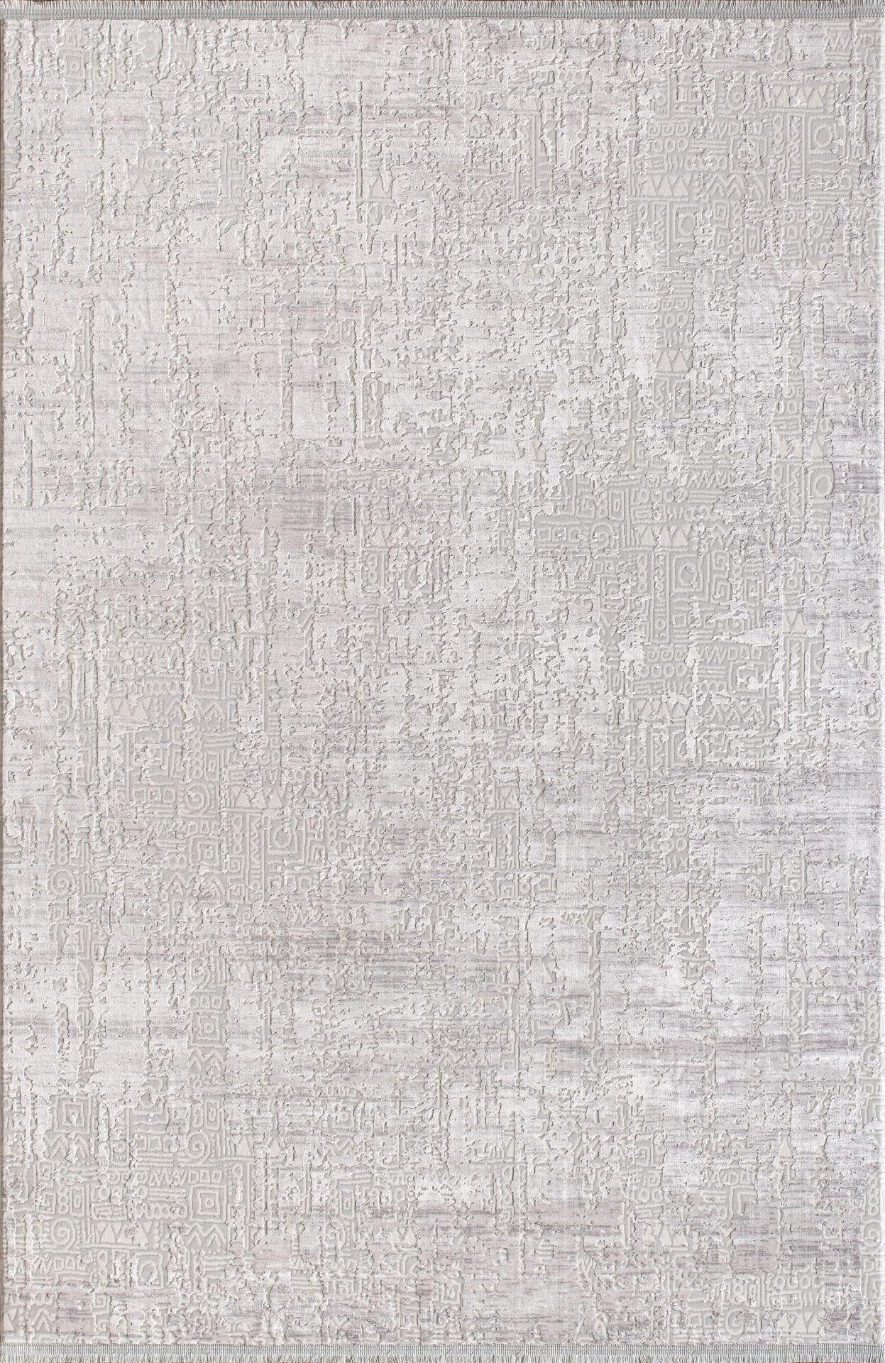 By Özer Halı Krem Gri Renk Desenli Modern Stil Artemis Halı Emma 09765D Salon Halısı
