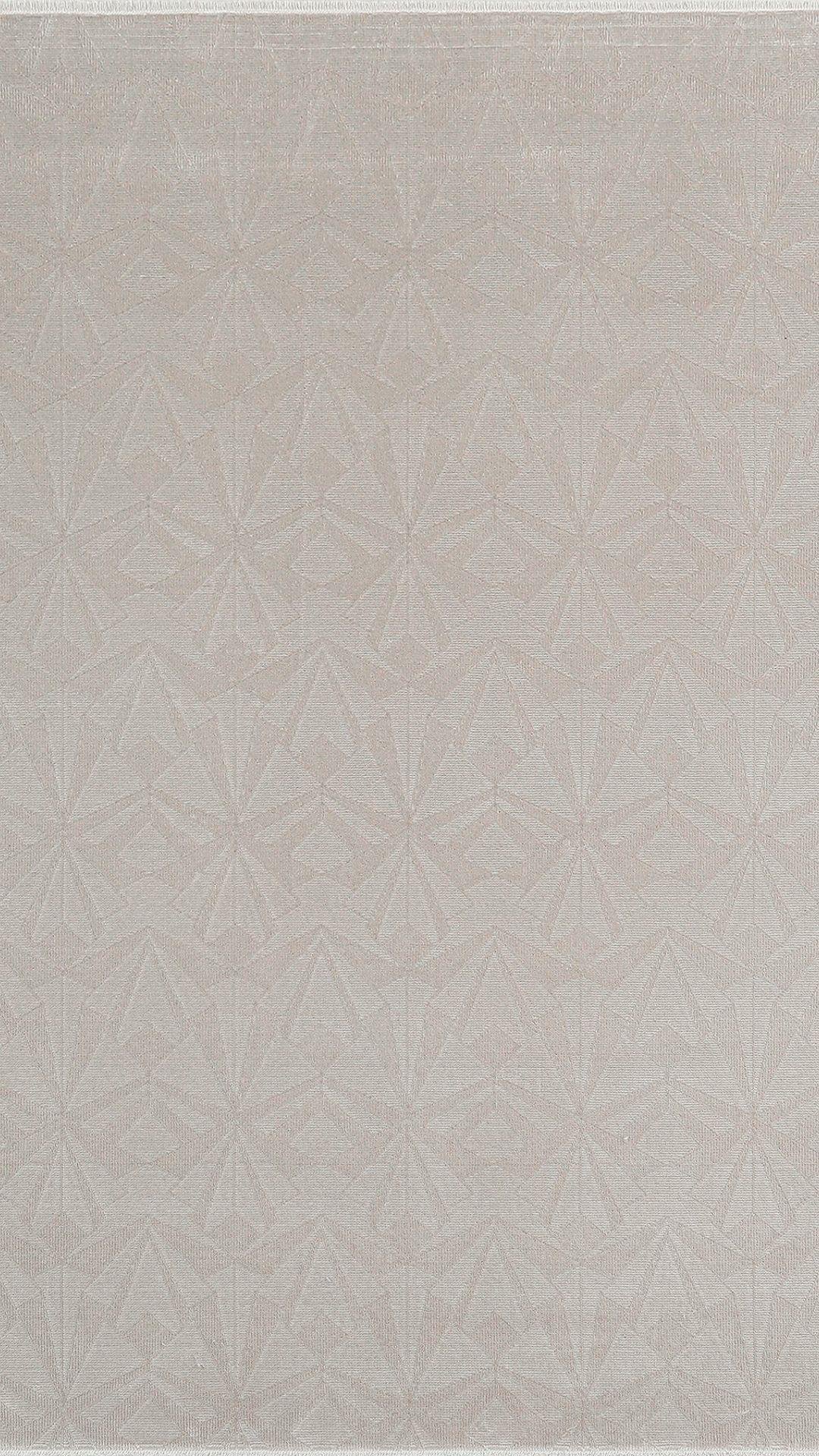 By Özer Halı Krem Renk Geometrik Şekilli Empera Halı Soho Mare Lunaria 6503 Salon Halısı