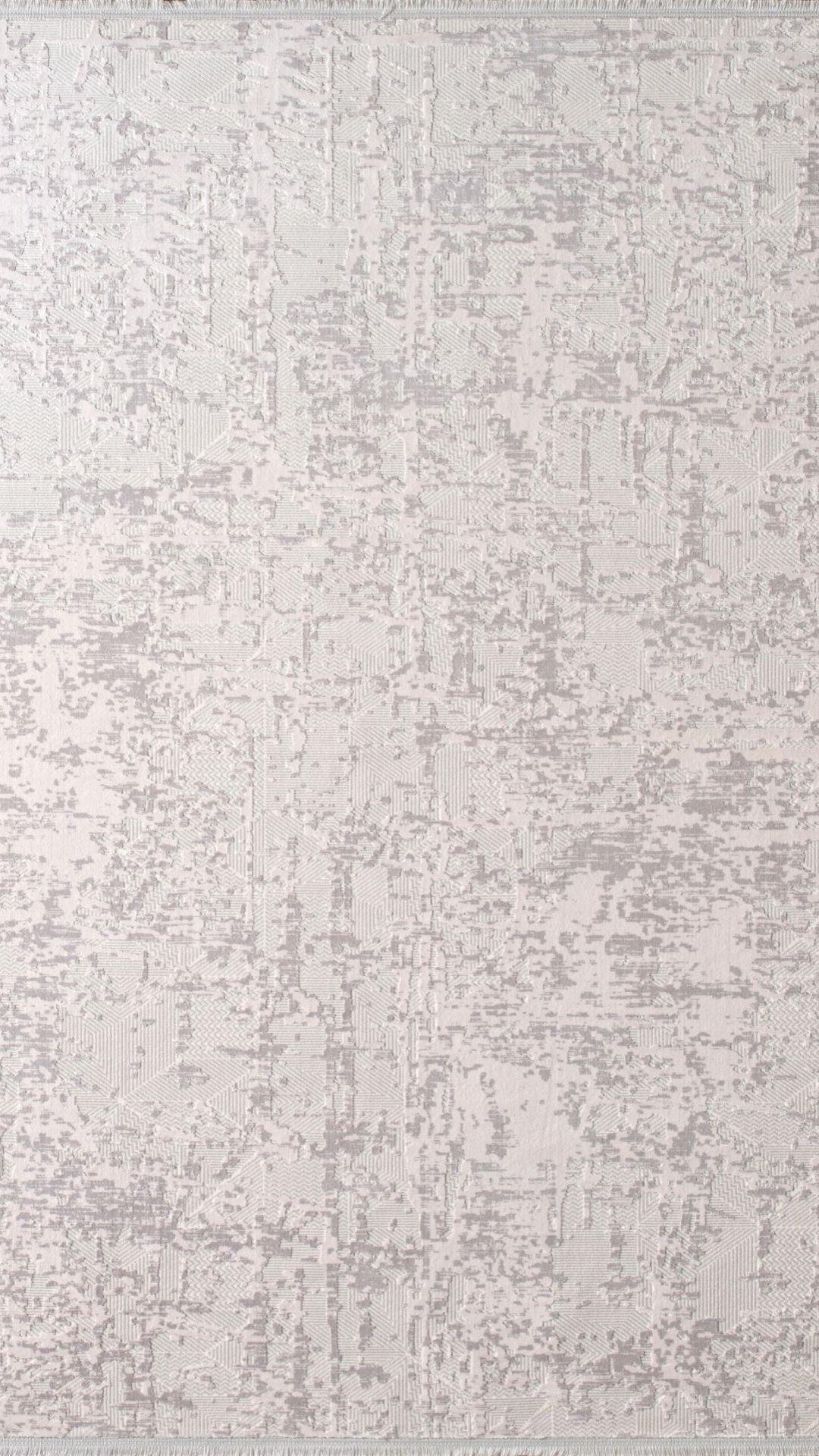 By Özer Halı Krem Renk Gri Desenli Modern Stil Artemis Halı Emma 09766C Salon Halısı
