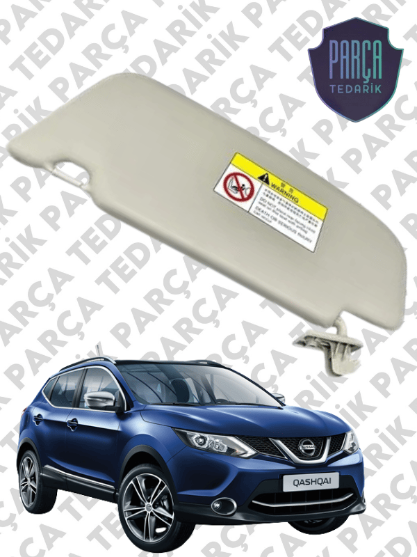 NİSSAN QASHQAİ SAĞ GÜNEŞLİK 2014-2018 MODELLER ARASI UYUMLUDUR