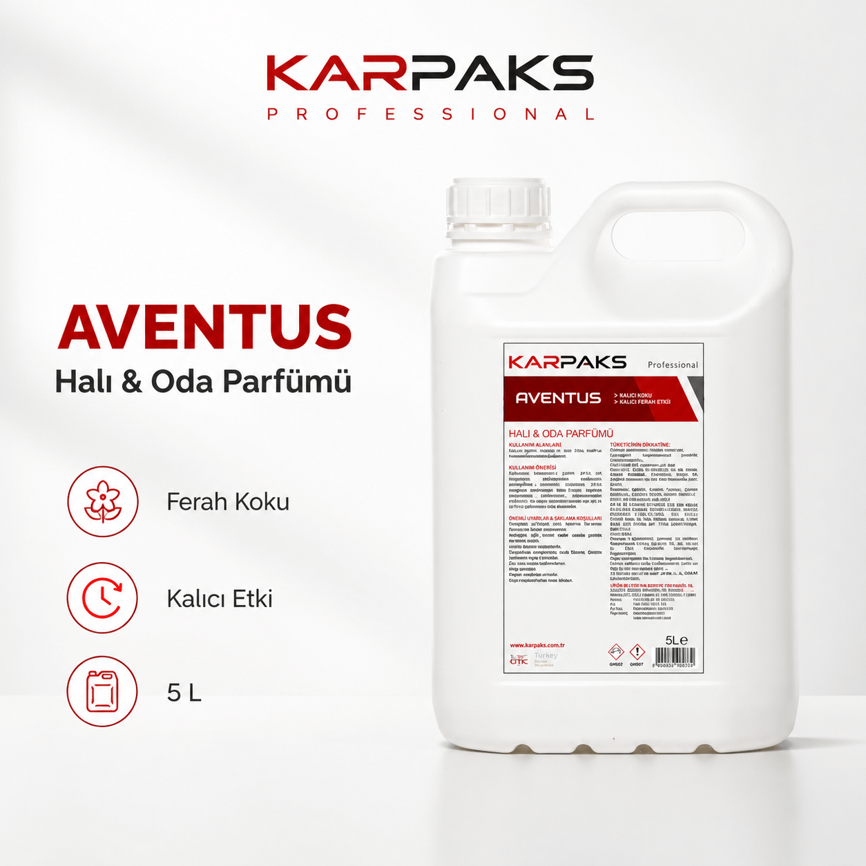 Karpaks Aventus Halı ve Oda Parfümü 5 Kg