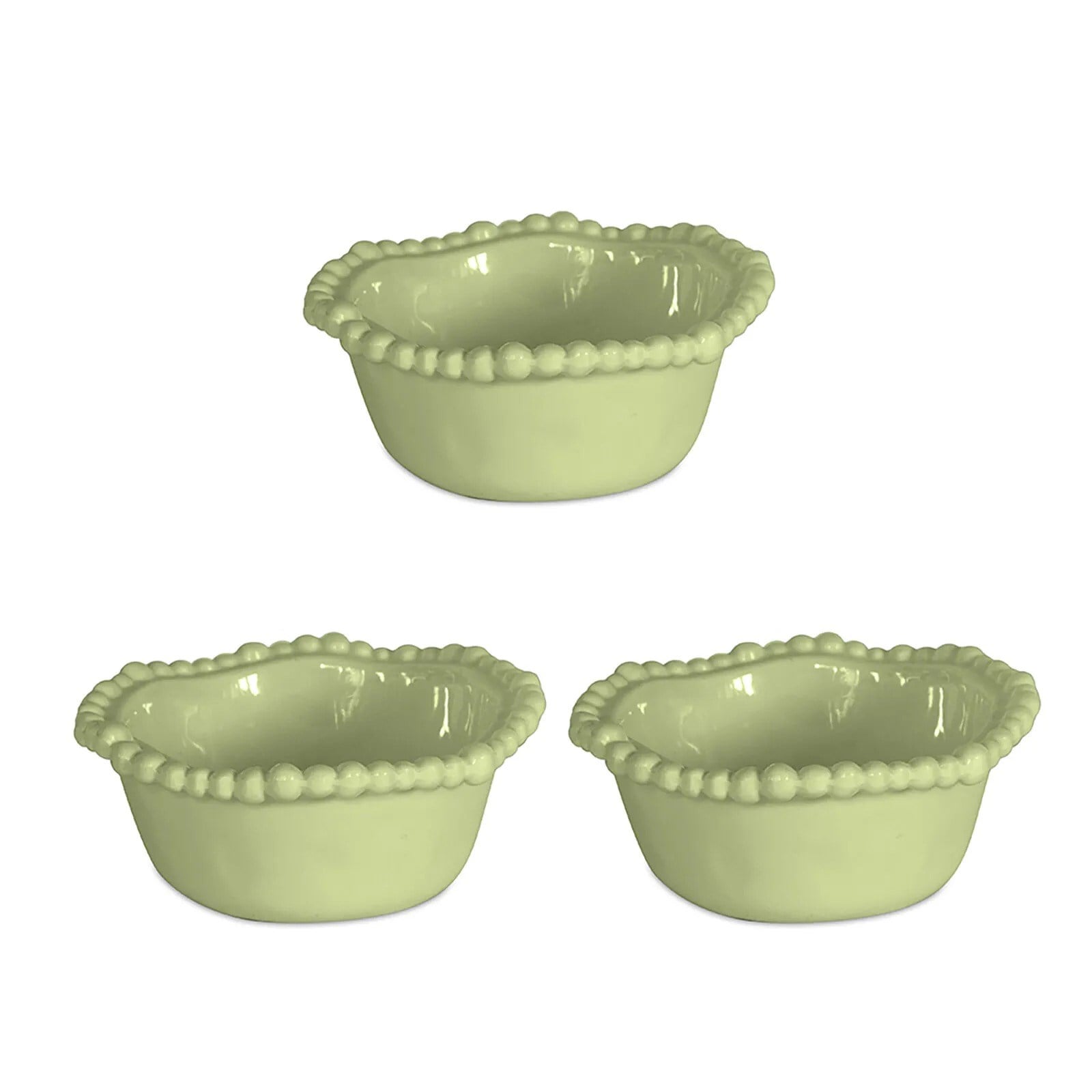 Bacı Milano Joke Table Kitchen 3'lü Küçük Kase Yeşil