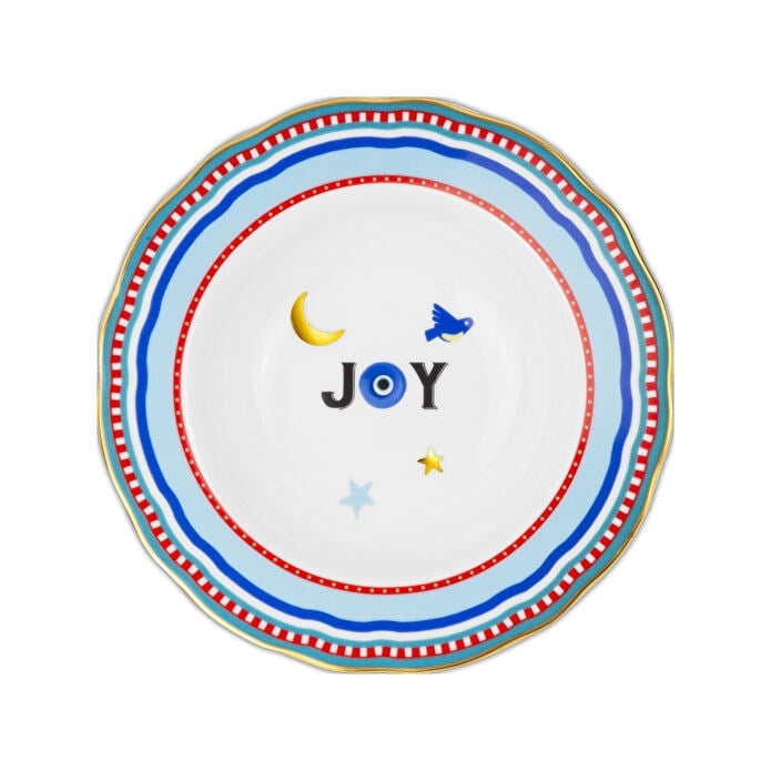 Bacı Milano Mamma Mia Joy Yazılı Tabak 22 Cm