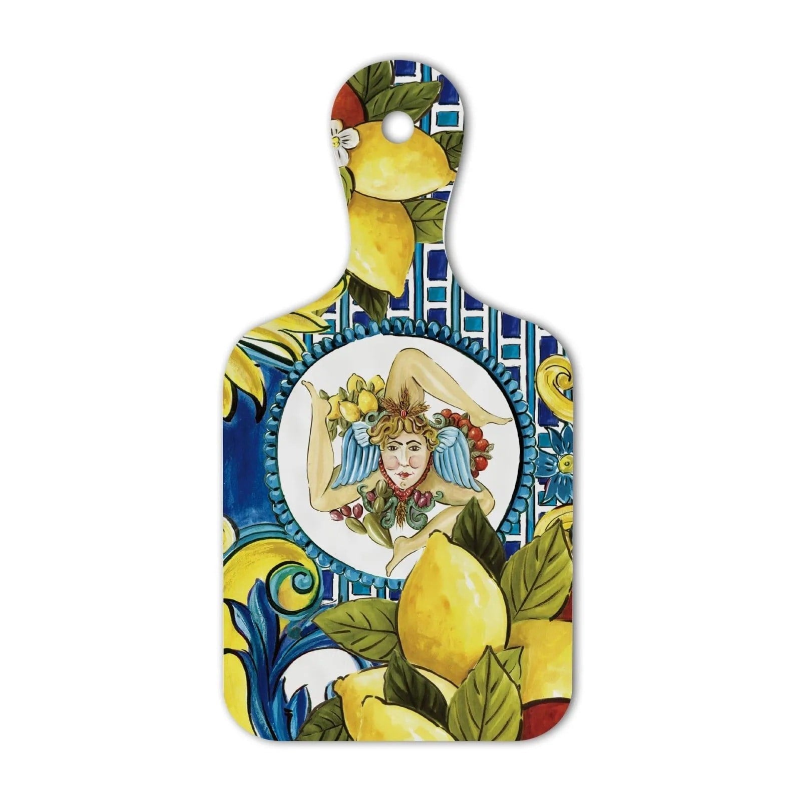 Bacı Milano Sicily Kesme Tahtası 13 Cm X 25 Cm Mavi