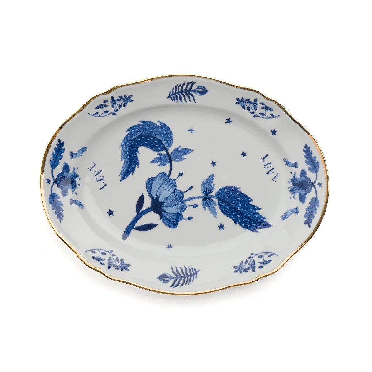 Bıtossı Home Marino Oval Servis Tabağı 34 Cm