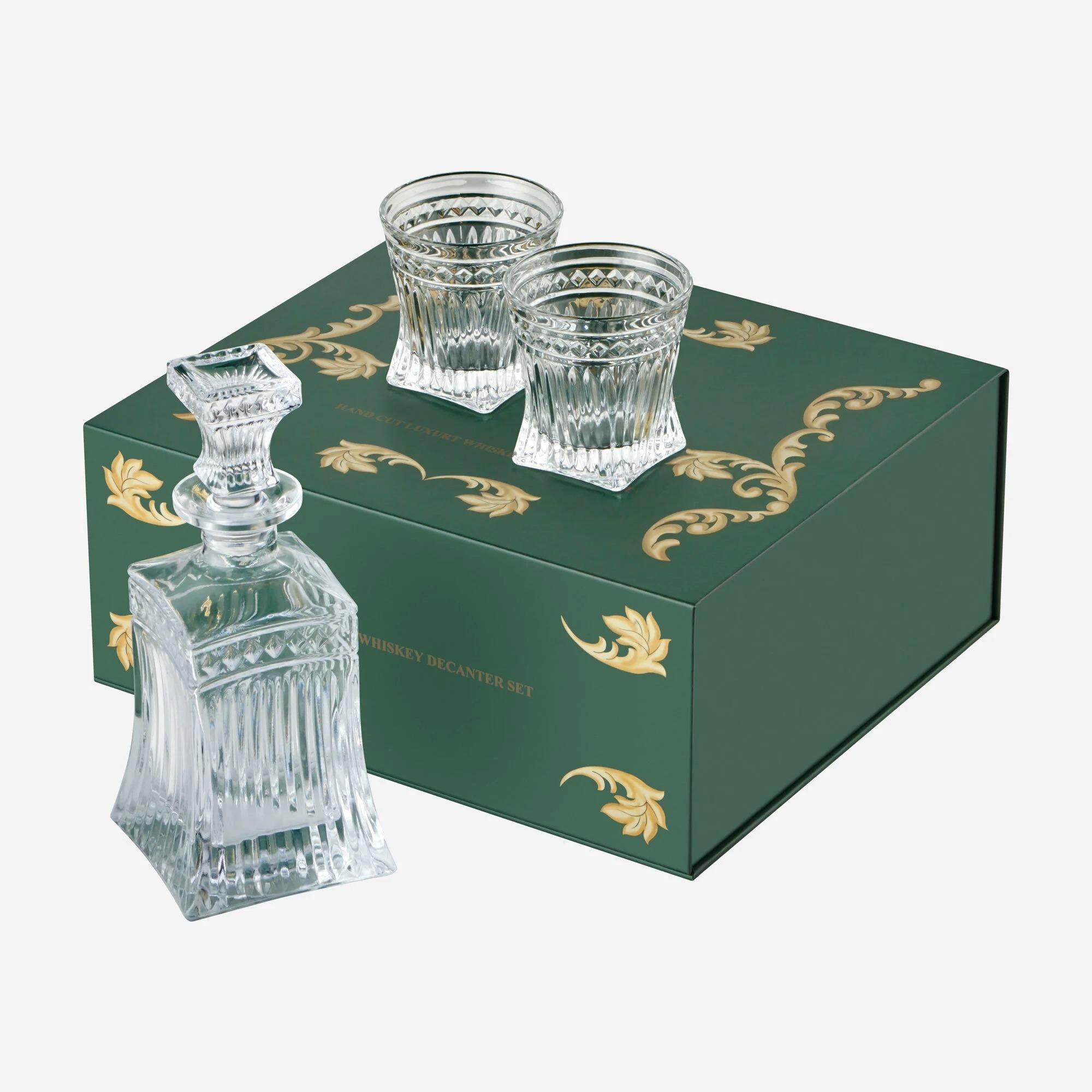 Chiara Alessi Şeffaf Cam Viski Seti The Gentlemen’S Reserve Collection