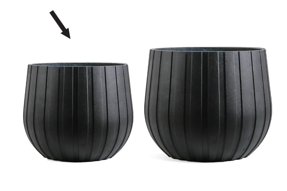ÇİNPA ELNAR 42X34 CM GRANİT SAKSI