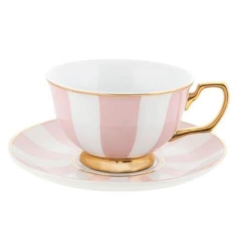 CRİSTİNA RE TEACUP BLUSH STRİPES
