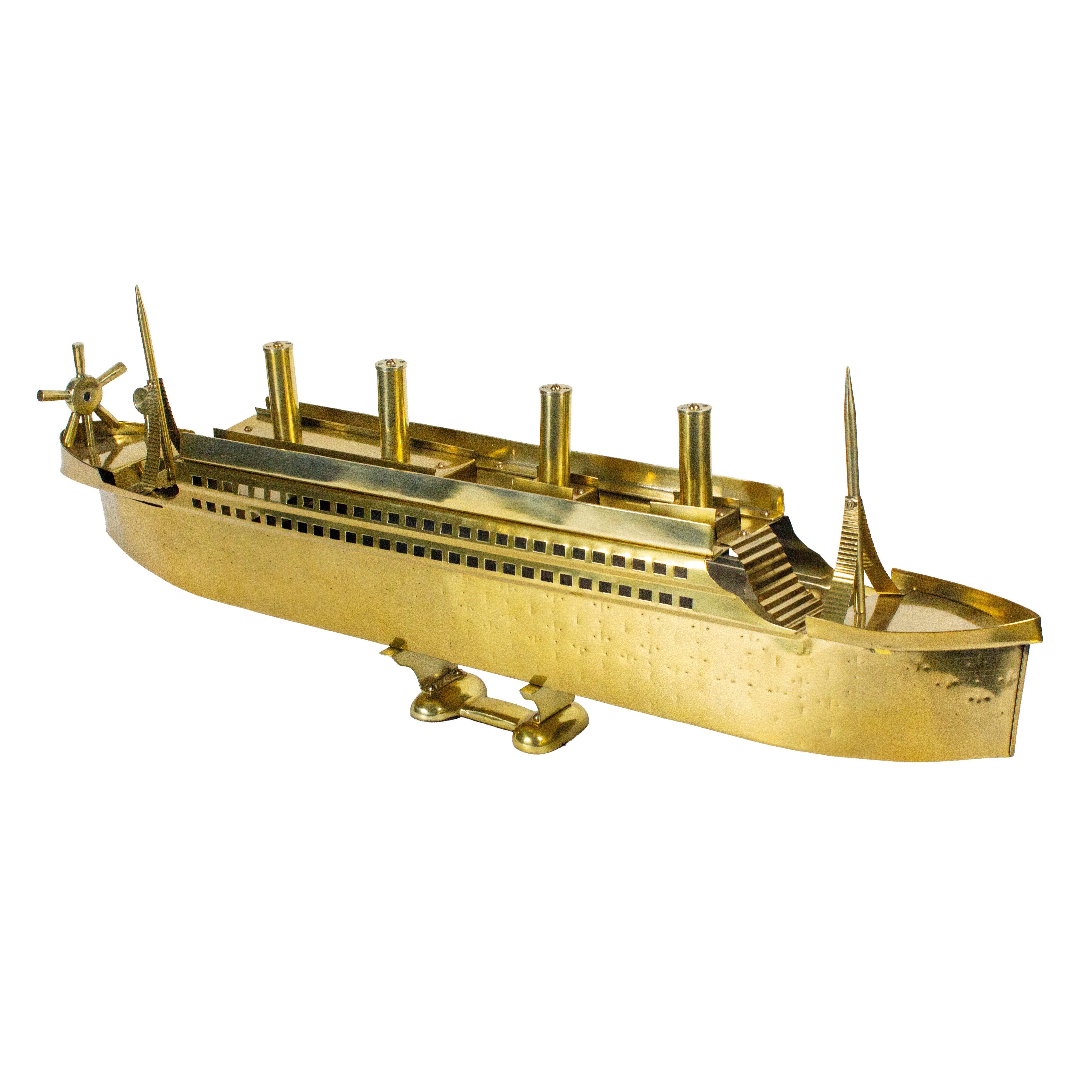 Jumbo Titanic Dekor Gold 87x11x35 Cm