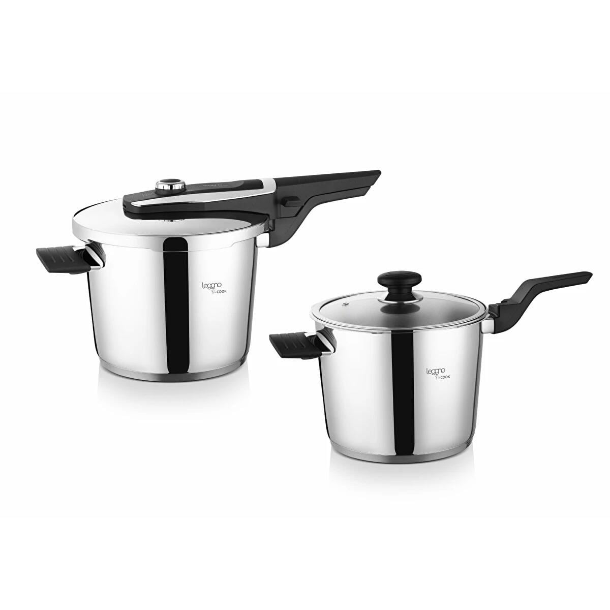 LEGGNO LE-PCQ1216PC64ST PROCOOK QUICK DÜD. TENCERE SETİ 6+4 LT