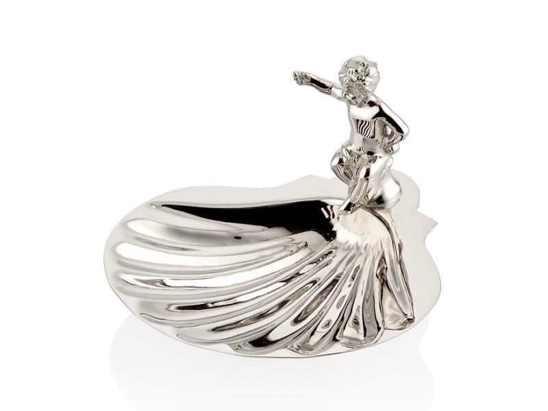 LMD ANGEL MELEK DEKORATIF SILVER 14X15X10CM