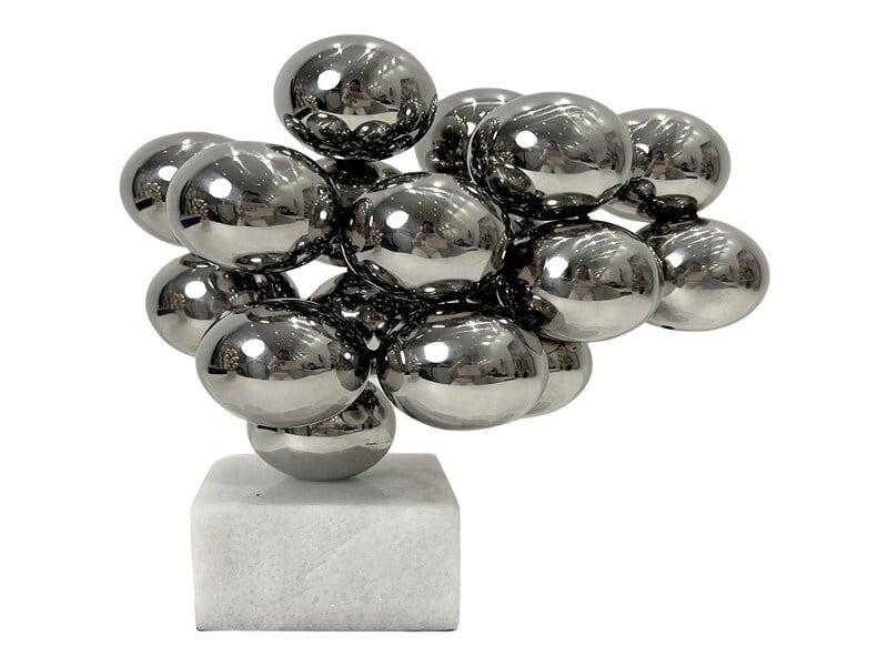 Lmd Anthracıte Balls Decor 22x12x22 Cm