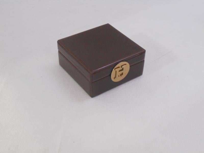 LMD BROWN SMALL SQUARE BOX 16X16X7,5 CM