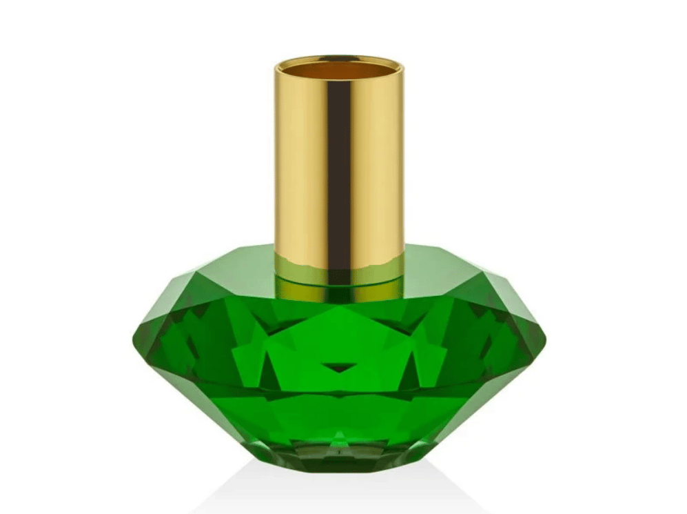 LMD FINNES YESİL GOLD MUMLUK 8X8X7,5 CM