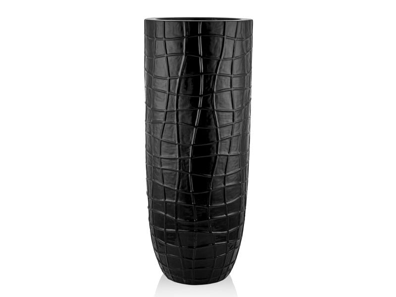 Lmd Glamour Buyuk Sıyah Vazo 36x36x90 Cm