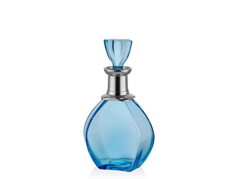 LMD HEXAGON BLUE BOTTLE 14X28 CM
