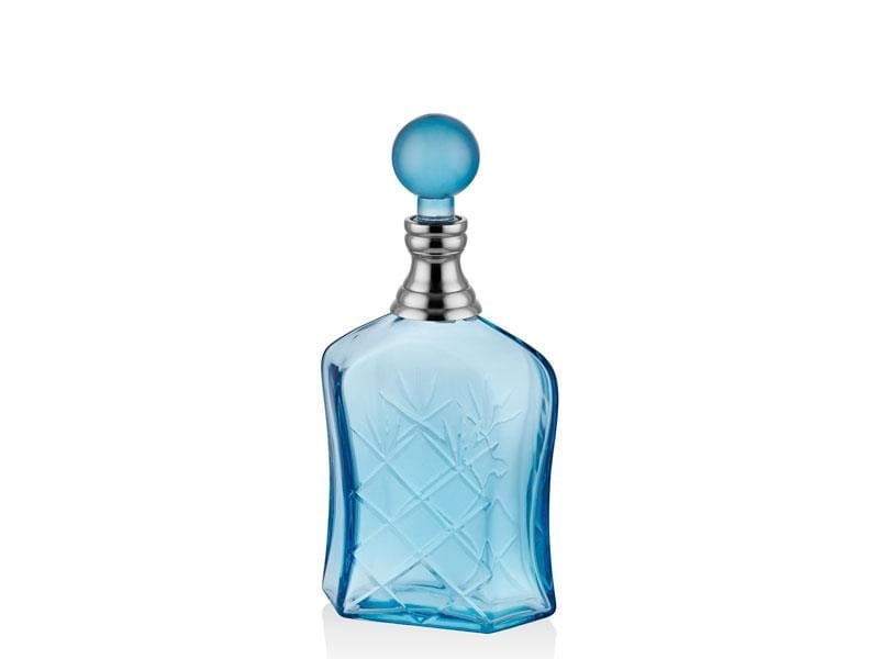 LMD RETANGULAR BLUE BOTTLE 14X29 CM