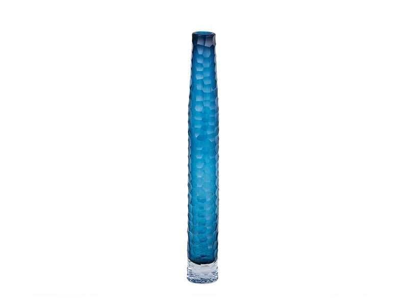 LMD TALL LARGE BLUE VASE 6,5X6,5X52 CM