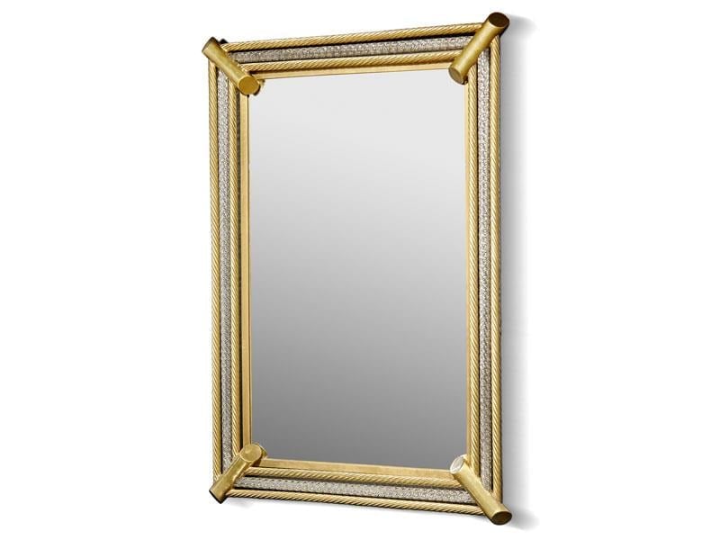 LMD VINTAGE BRASS MIRROR 115X78X7,5 CM
