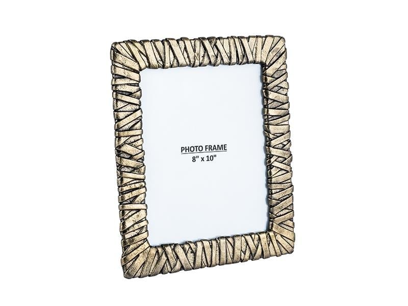LMD WRAP COLLECTION ANTIQUE BRASS LARGE PHOTO FRAME 27X32CM