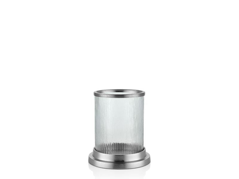LMDR STEP NICKEL SMALL HURRICANE 19,5X22,5 CM