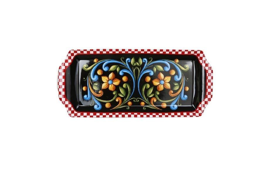 LUCKY ART EMBER BONE 36 CM SERVİS TABAĞI
