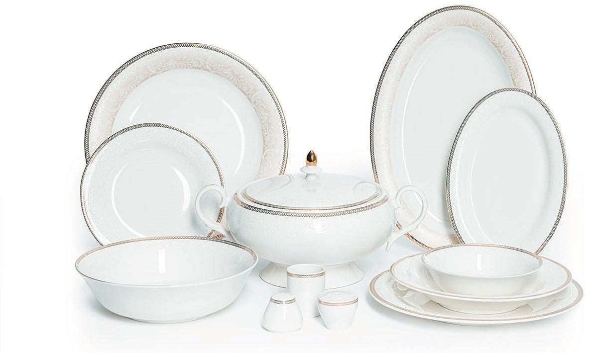 Maxx Doria Pa2050 Palace Golden Paisley 12 Kişilik 72 Parça Yemek Takımı