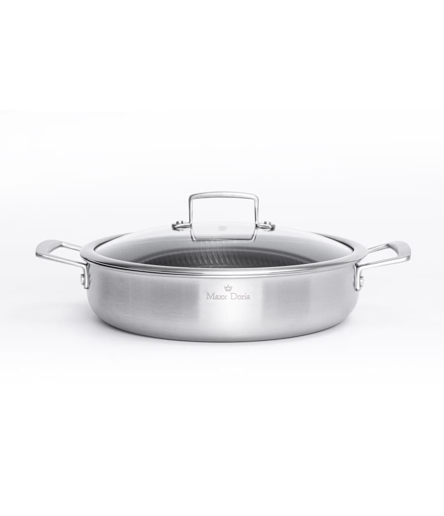 Maxx Doria Steel Fusion 24 Cm Kısa Tencere Pa3020