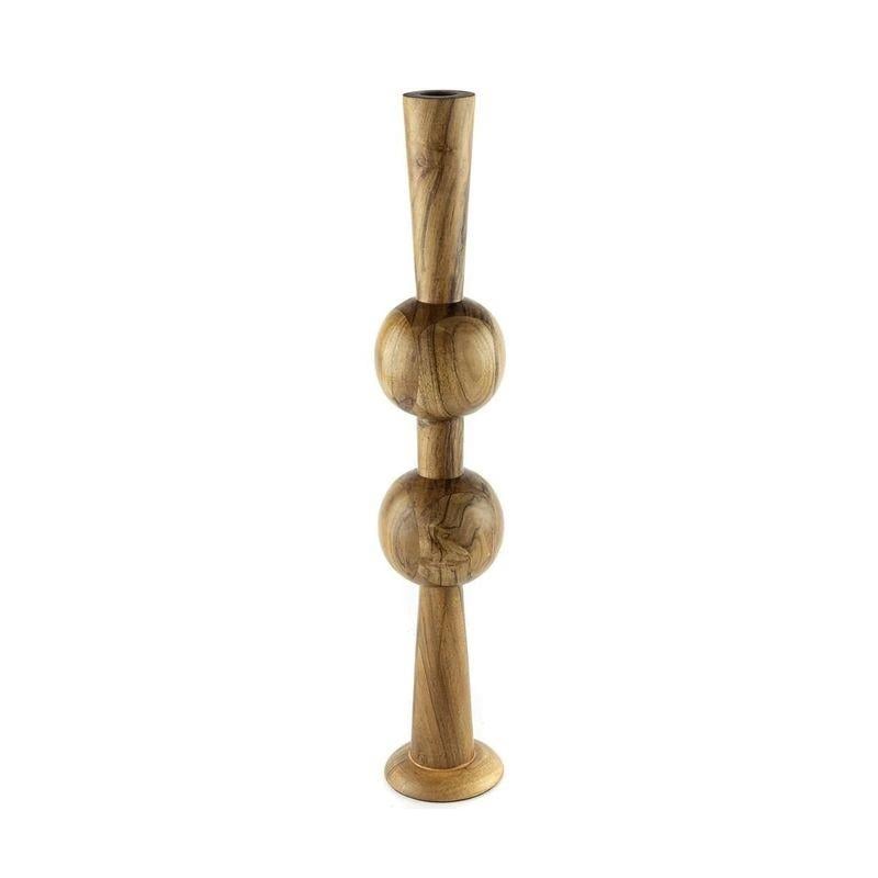 MİKASA AHŞAP BOĞUMLU MUMLUK 10*52 CM