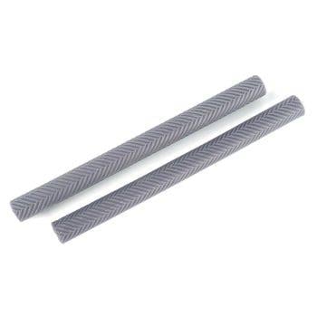 MİKASA BALIK SIRTI KOYU GRİ MAT 25CM 2Lİ MUM