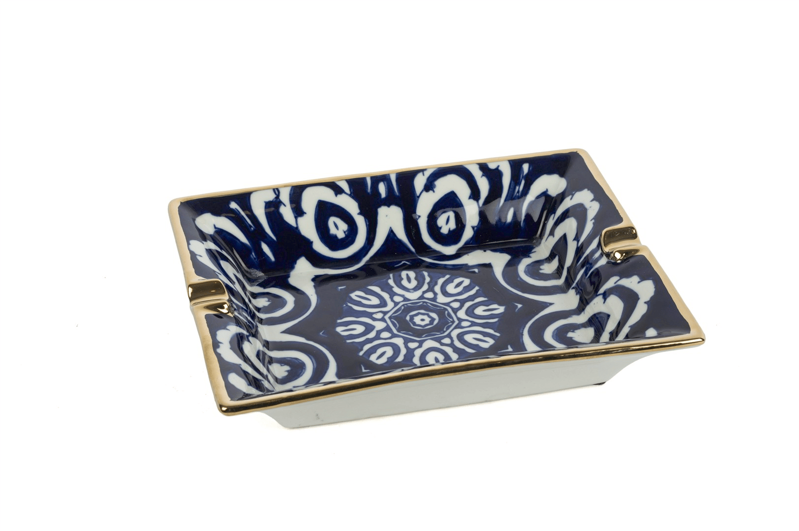 Mikasa Blue Blanc Dek Tabak 22x17x5cm