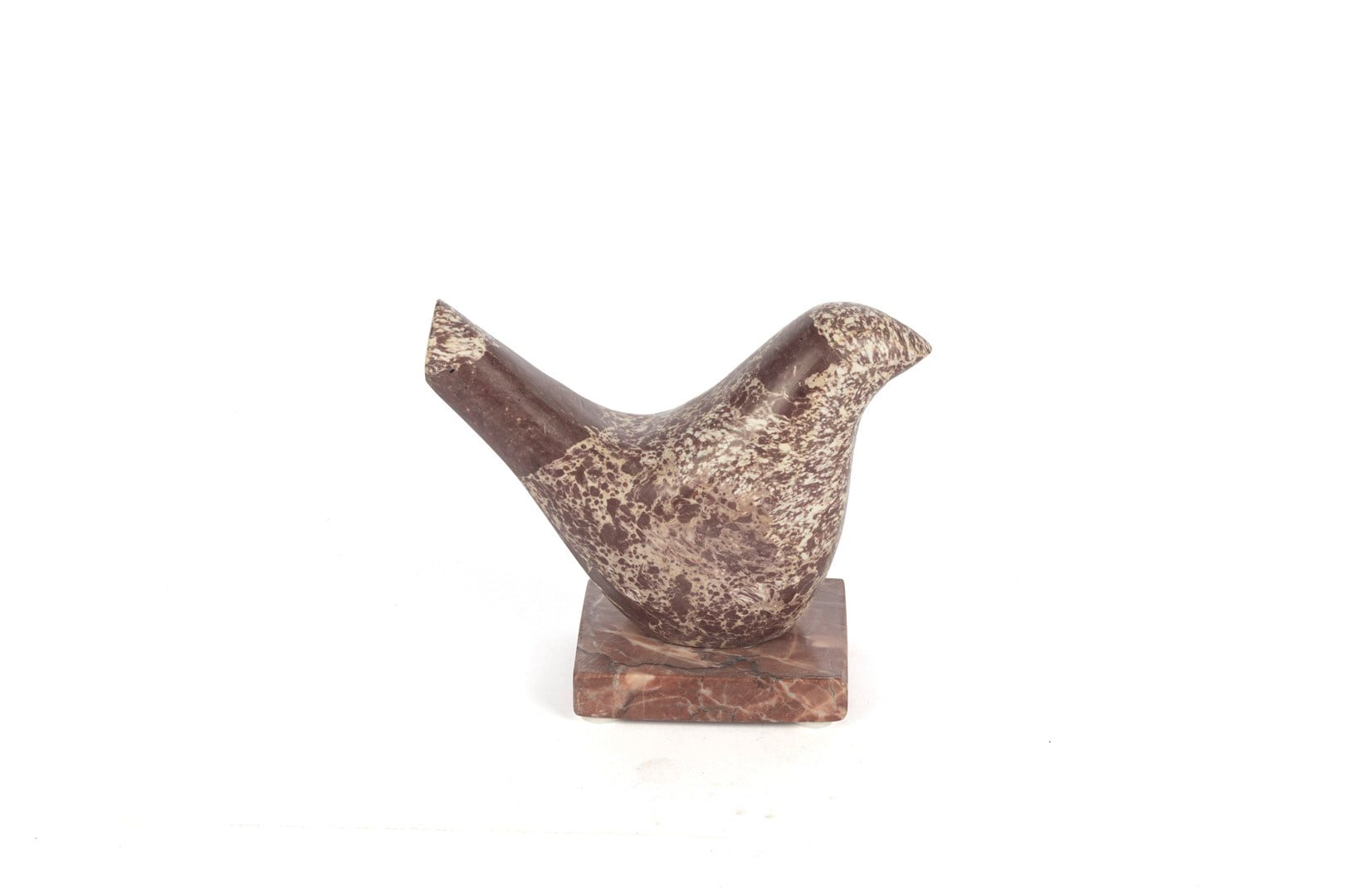 Mikasa Bordo Mermer Kuş Dekor 14x12cm