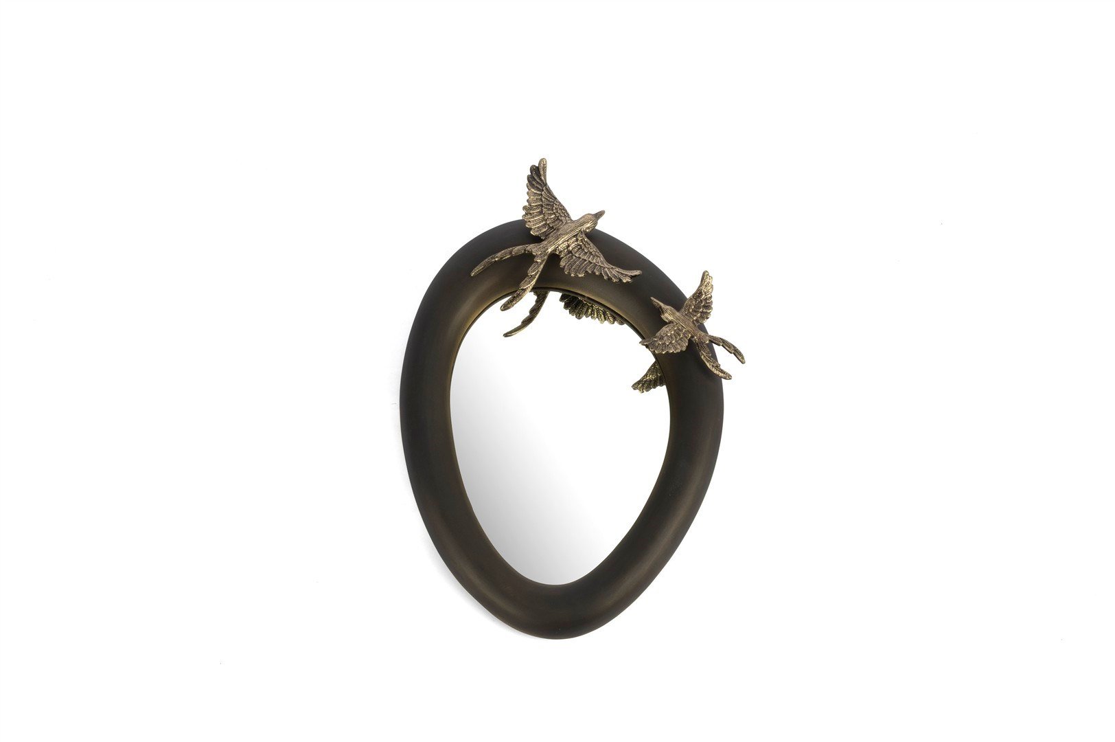 Mikasa Bronz Kırlangıç Duvar Aynası 41x26cm