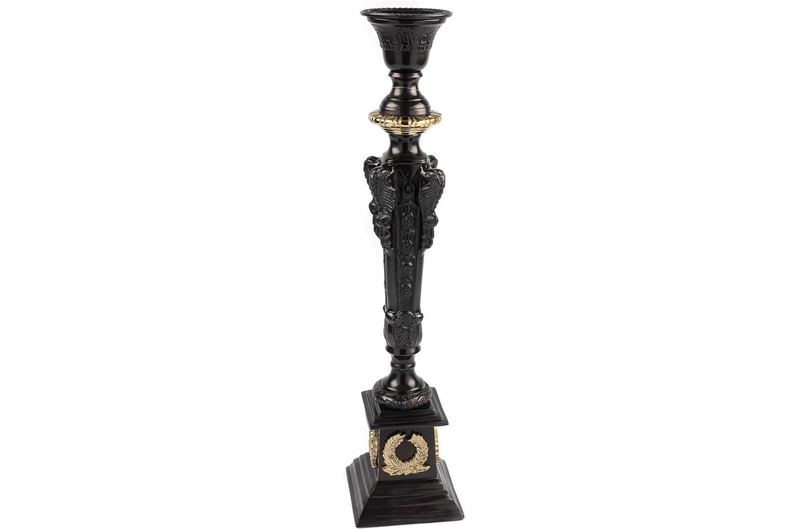 MİKASA BRONZ SİYAH MUMLUK 14X14X60CM