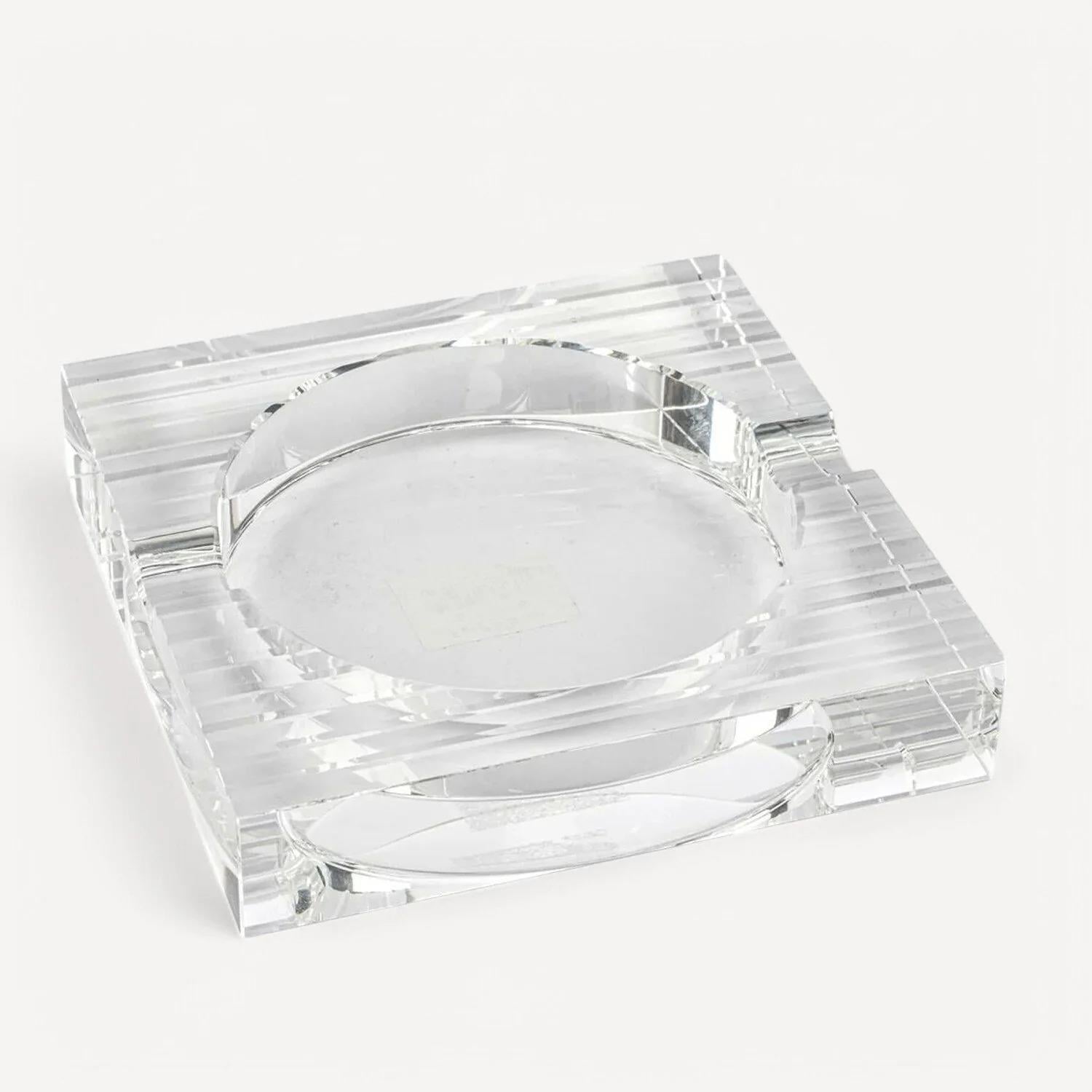MİKASA Clear Kare Cam Küllük 15x15cm