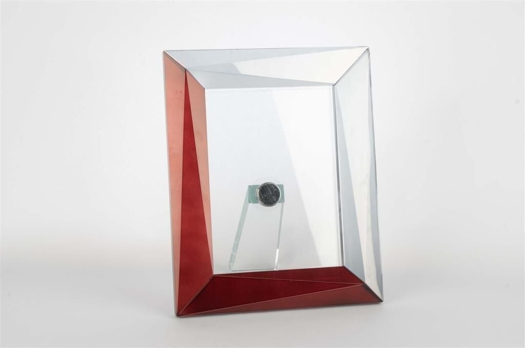 Mikasa Kristal Kırmızı Füme Çerçeve 25x21cm