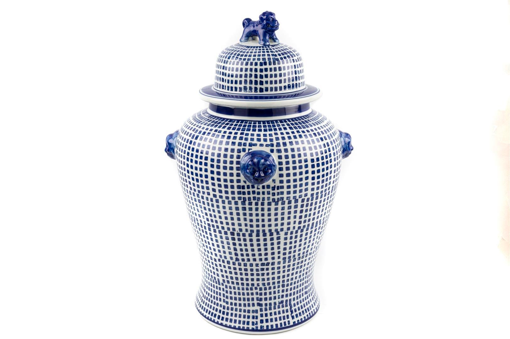 MİKASA MAVİ ASLANLI SERAMİK KÜP 60 CM