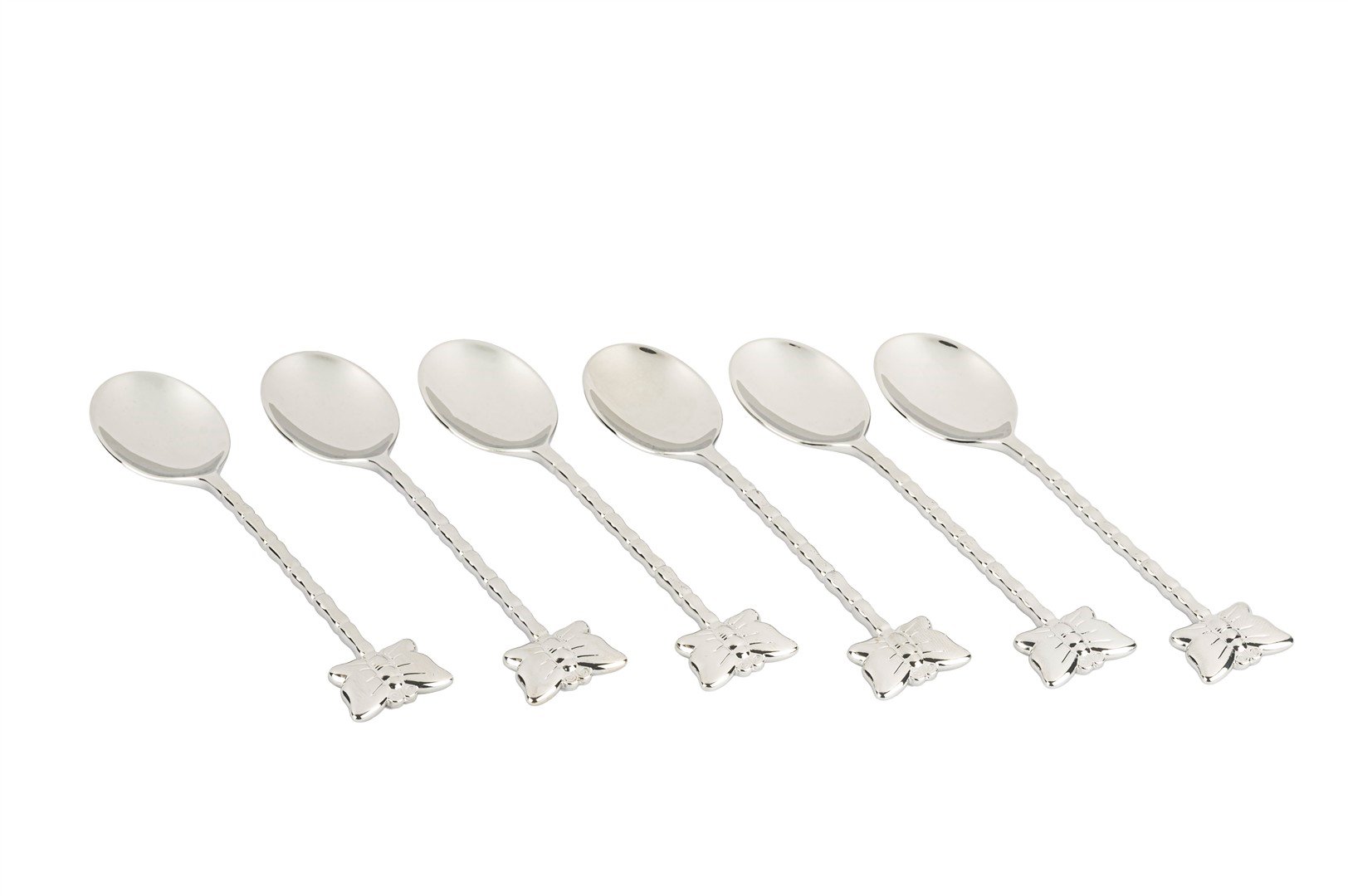 Mikasa Silver 6lı Kelebek Figürlü Çay Kaşığı