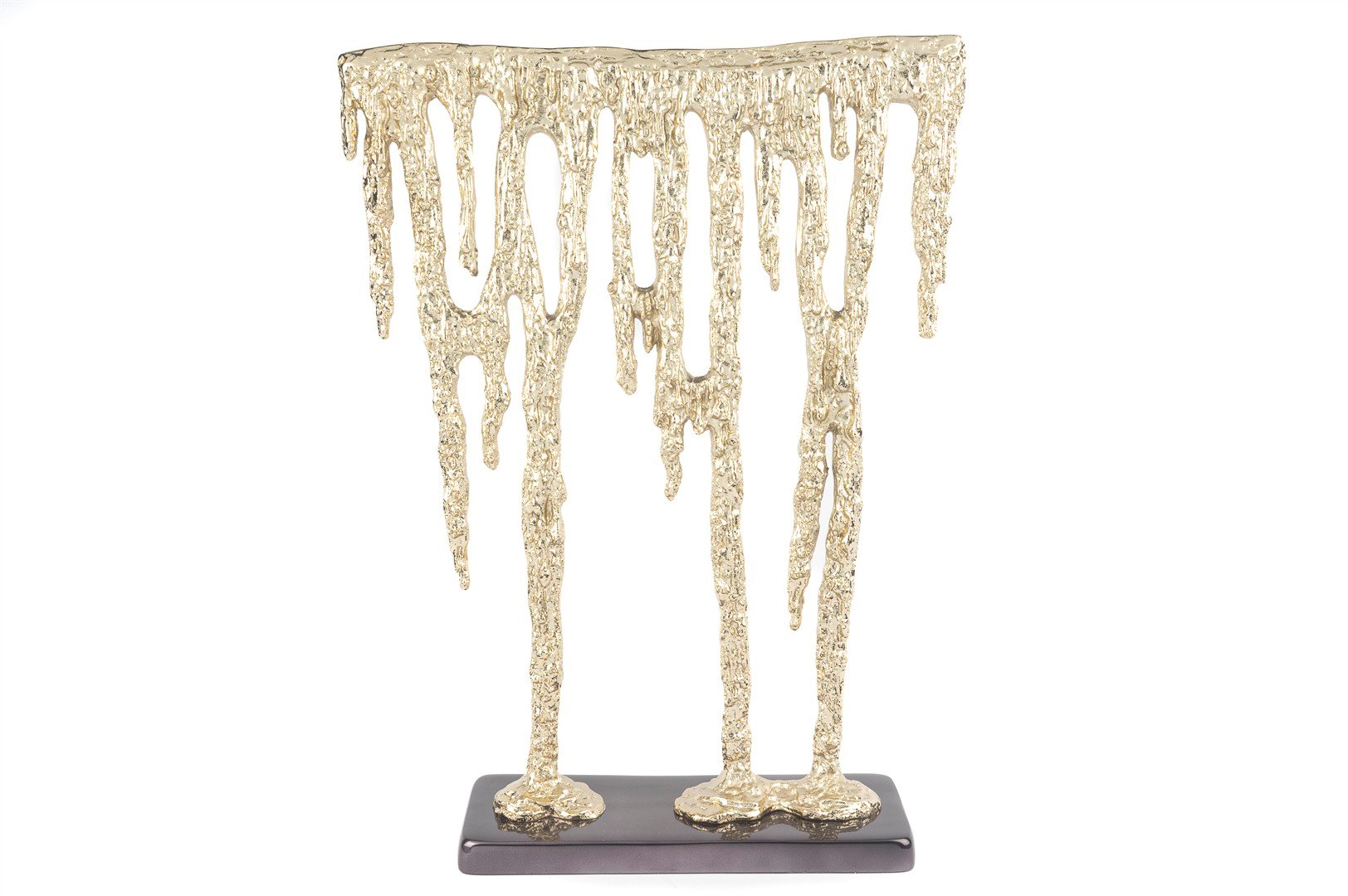 Mikasa Siyah Kaideli Gold Metal Aksesuar 44x59cm