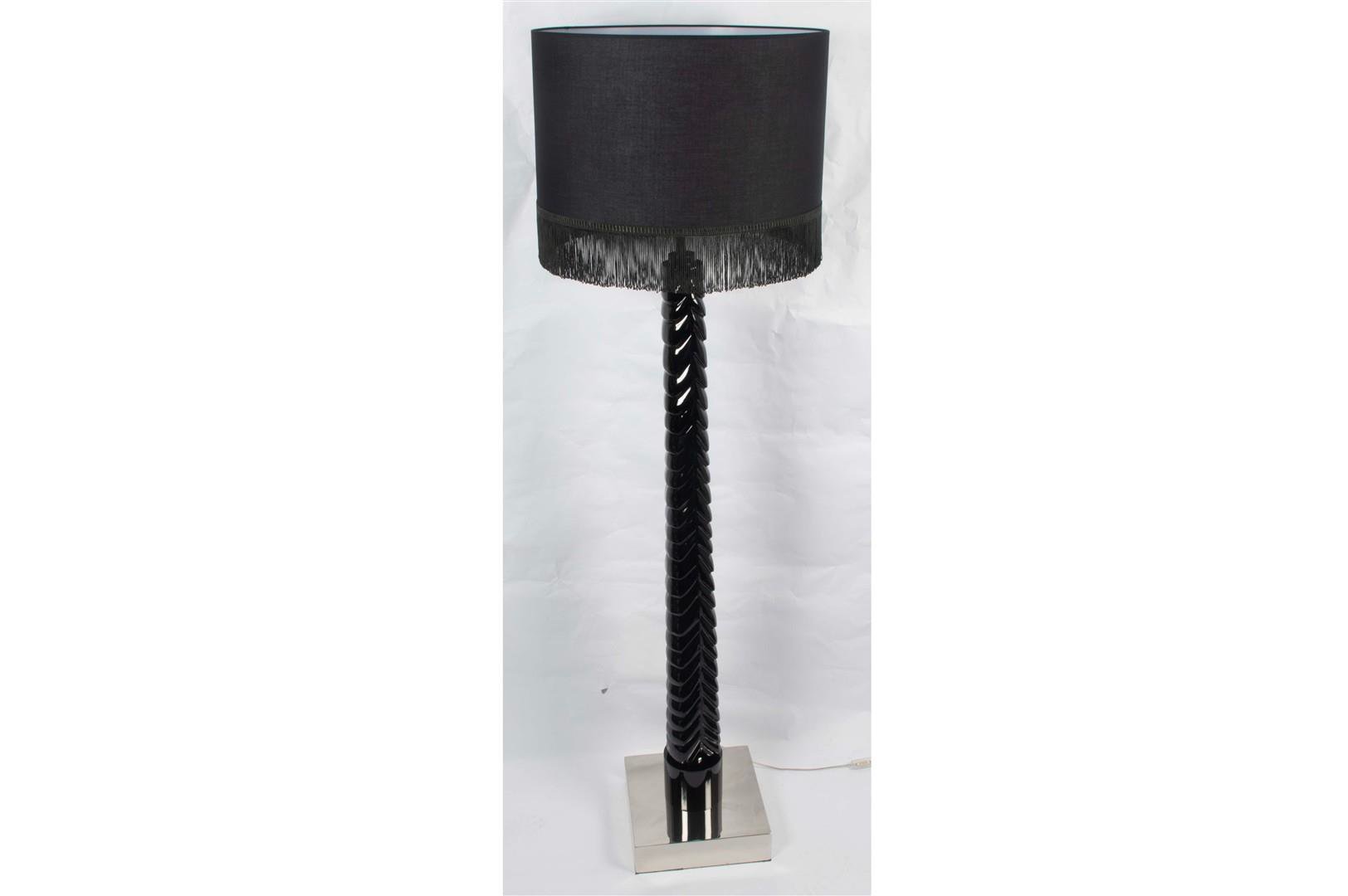 MİKASA SİYAH PARLAK NİKEL LAMBADER 171CM