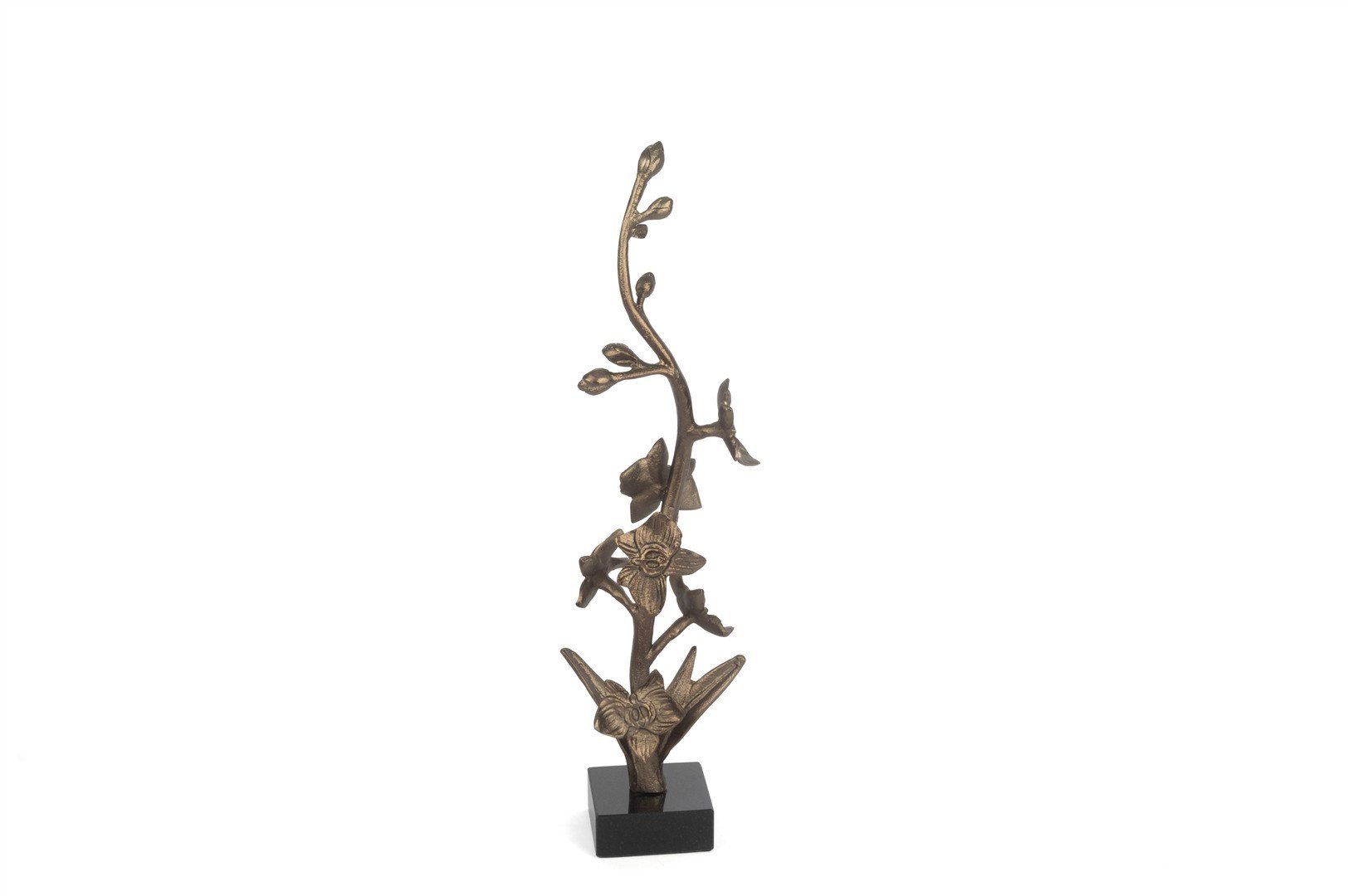 Mikasa Smoke Bronze Dek Çiçek Dalı Obje 13x48cm