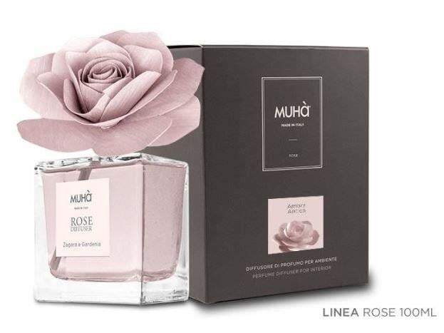 MUHA Rosa Room Freshener Diffuser Antik Amber 100 ml