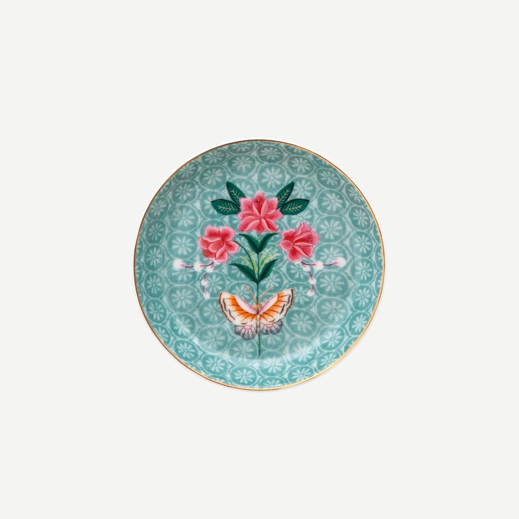 PIP STUDIO BLUSHİNG BİRDS MAVİ ÇAY TABAĞI 9 CM