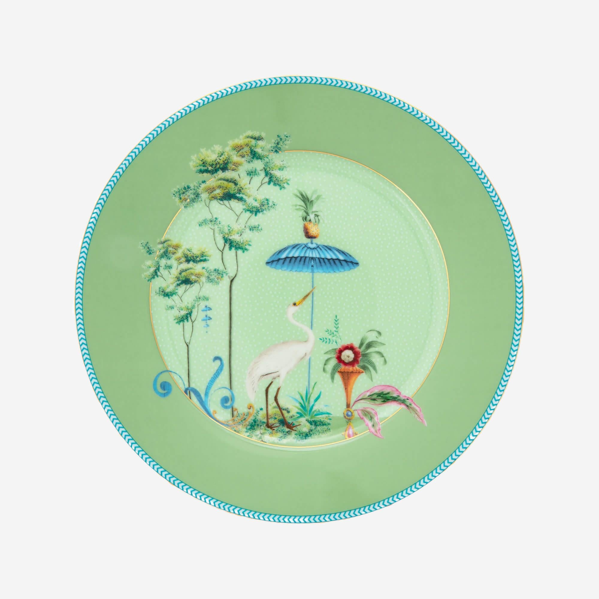 PIP STUDIO Jolie Yeşil Tabak 21 cm