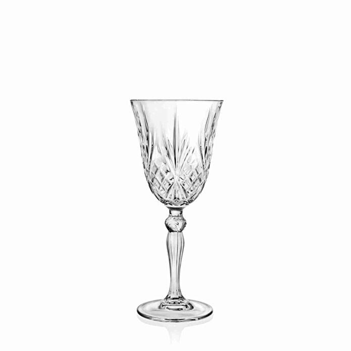 Rcr Melodia Yüksek Kalite Cam 6'lı Kadeh Seti 210 Ml