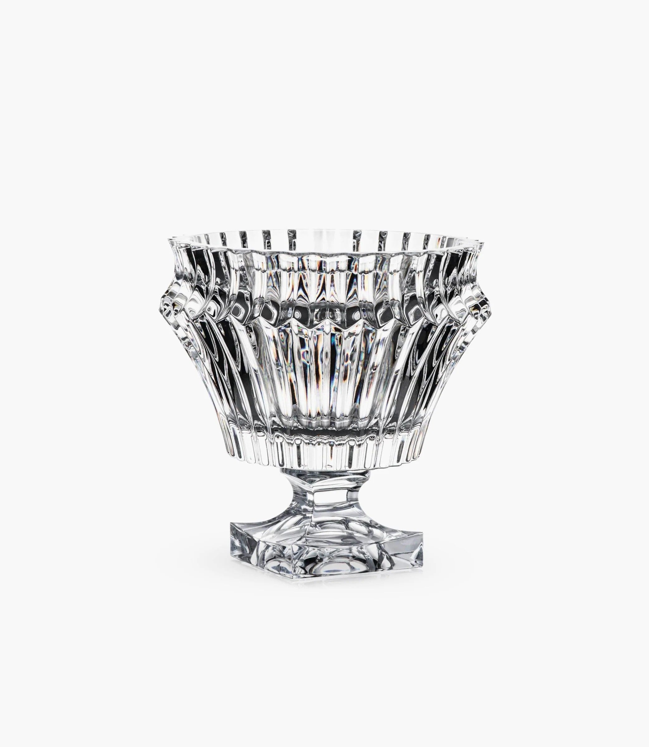 Rogaska Bowl 23cm+leg B Crown Jewel