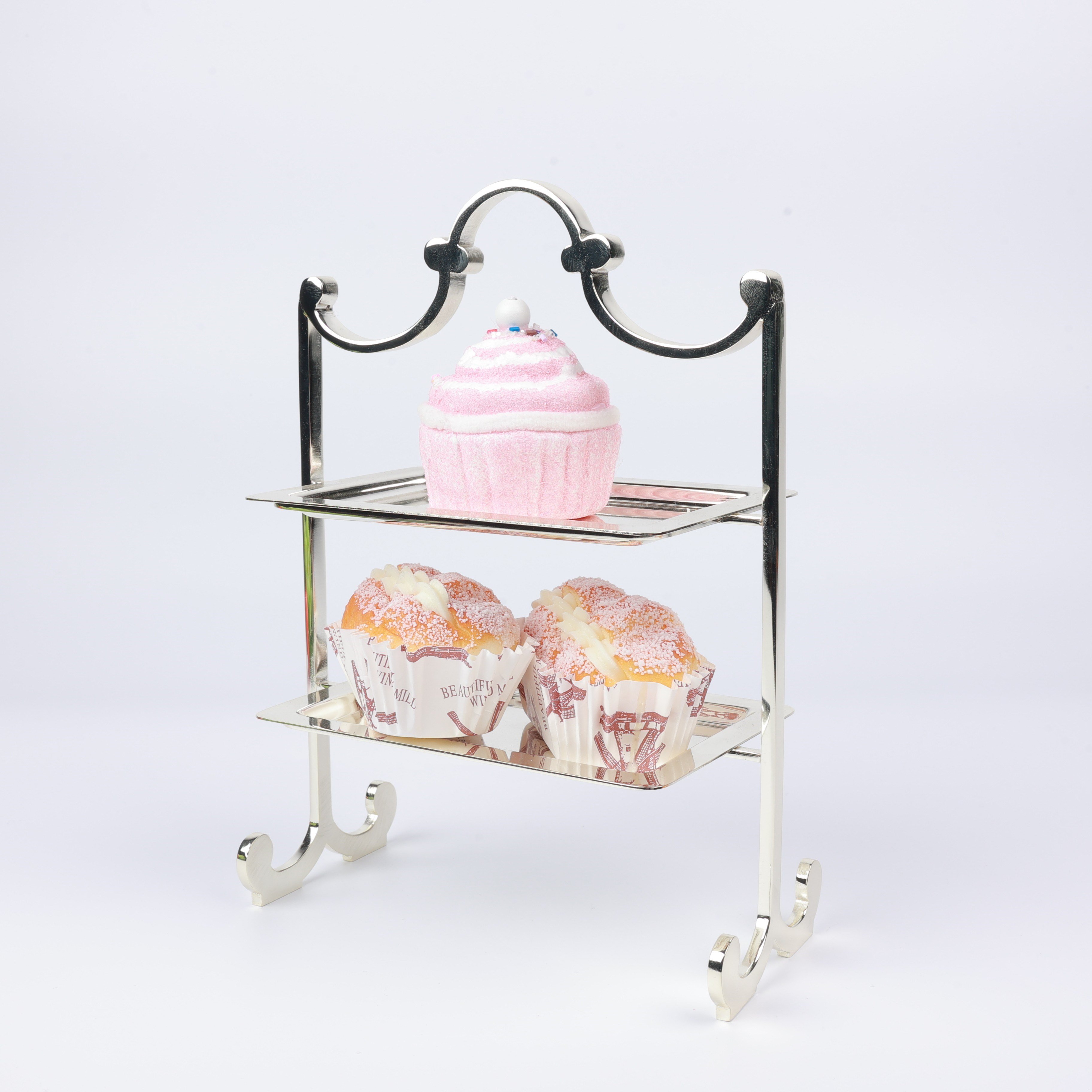 Select Gumus 2 Katlı Pastalık 15X10 H:27 Cm