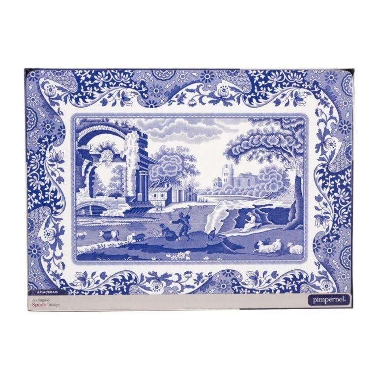 SPODE RW.X0010648337 BLUE ITALIAN AMERİKAN SERVİS 4 LÜ